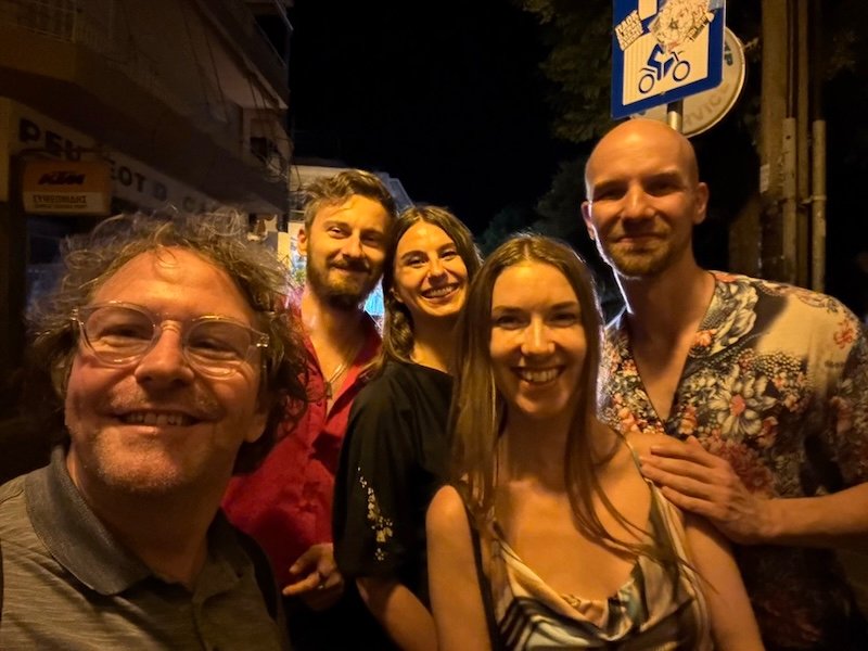 A night out with friends in Bansko